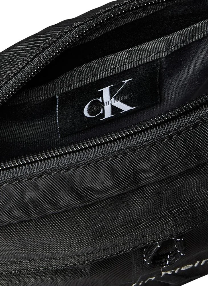 CALVIN KLEIN Black Bold Logo Nylon Camera Bag for Men | Best Price UAE